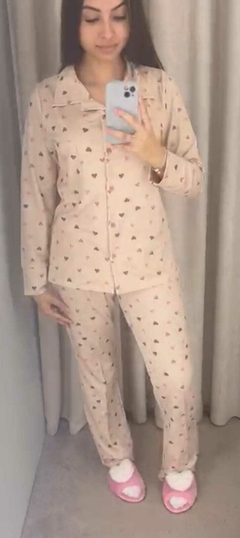 Pijama Americano CORAÇÕES - 334 na internet
