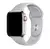 Pulseira Silicone Basica Cinza