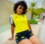 Kit-Treino amarelo - Flamengo - 24/25 - Feminina
