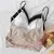 VANZTINA-Sexy Backless Bras para mulheres, rendas, costas baixas, acolchoado Bra