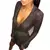 Mulheres Sexy Vestido De Malha Camisola Vestido De Prata Gold Club Party Bodycon - comprar online