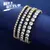 Bracelete de zircônia cúbica