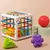 Jogo de classificação de blocos de formas coloridas para bebê na internet