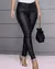 Calça feminina abotoado, Casual revestido - loja online