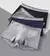 Cuecas masculinas boxer boxer shorts boxer boxer shorts sólidos exercícios cue
