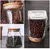Pote vidro com tampa de madeira, Coffee Bean Chá Sugar - comprar online