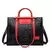 Bolsas de couro macio para as mulheres, ombro feminino Crossbody Bag, luxo senho na internet