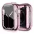 Capa para apple watch 3 2 1 38mm 42mm 360 completo macio claro tpu protetor de t