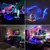 projetor a laser com bateria recarregável de led - loja online