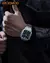 Pulseira de caixa de aço inoxidável para Apple Watch