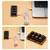 Imagem do Mini teclado USB para desenho no photoshop, programável e mecânico