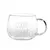 Caneca de vidro transparente - comprar online