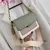 Gusure Small Leather Crossbody Bags para Mulheres, Cadeia Ombro Messenger Bag, L na internet