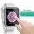 Capa para apple watch 3 2 1 38mm 42mm 360 completo macio claro tpu protetor de t na internet