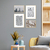 Quadros Decorativos Kit c/ 4 un. - tema de Clima, Paisagem e Prédios