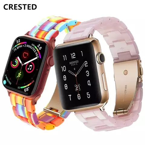 Pulseira de resina para apple watch band 44