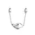 Pulseira com pingente