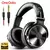 Oneodio-Over Ear Headphones com microfone, Studio DJ Headphone, monitor com fio,