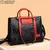 Bolsas de couro macio para as mulheres, ombro feminino Crossbody Bag, luxo senho na internet