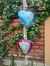Adorno corazones x4