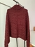 Poncho bordó - comprar online