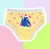 Calcinha stitch