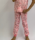 Pijama manga curta com calça na internet