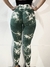 Calza larga push up tie-dye - Verde en internet
