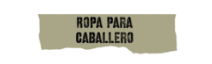 Banner de la categoría Caballeros