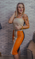 Cropped de couro bege - comprar online