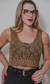 Cropped tricô 3D - comprar online