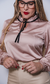 Blusa de Cetim Rosé - comprar online
