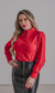 Saia de zipper em couro - comprar online