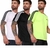 Camiseta Camisa Masculina Dry-Fit Slim Fit P/Academia Caminhada Confortável - Vem e Vê
