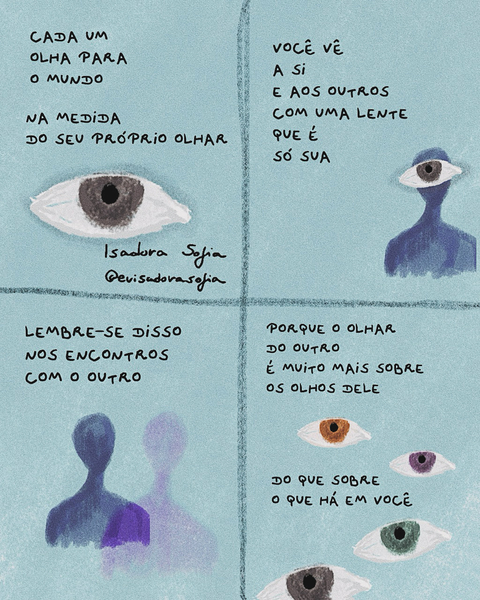 Print digital - olhar do outro - comprar online