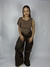 Blusa Âmbar Kamala Marrom - loja online