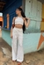 Calça Caraiva Kamala Off White na internet