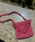 Bolsa Baguete Crochê Goiaba - Use Kamala