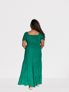 vestido duna liso longo - comprar online