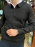 Sweaters con cuello polo lisa