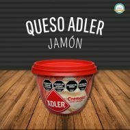 Queso para untar Adler Cremoso Jamón 190 gr
