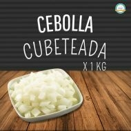 CEBOLLA CUBETEADA X 1 KG