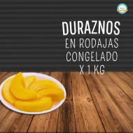 DURAZNOS EN RODAJAS X 1 KG