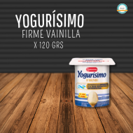 Yogurt Entero Yogurísimo Firme Vainilla 120 gr