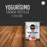 Yogur Cremix frutilla Yogurisimo 120gr