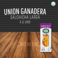 SALCHICHA UNION GANADERA X 6 UNIDADES LARGA