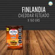 QUESO CHEDDAR FETEADO FINLANDIA X 150 GRS