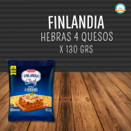 Queso Finlandia Hebras Cuatro Quesos 130 gr