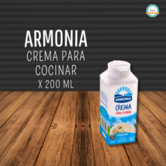 CREMA DE LECHE PARA COCINAR ARMONIA X 200 ML