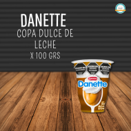 Copa Danette Dulce de Leche con Crema 100 gr